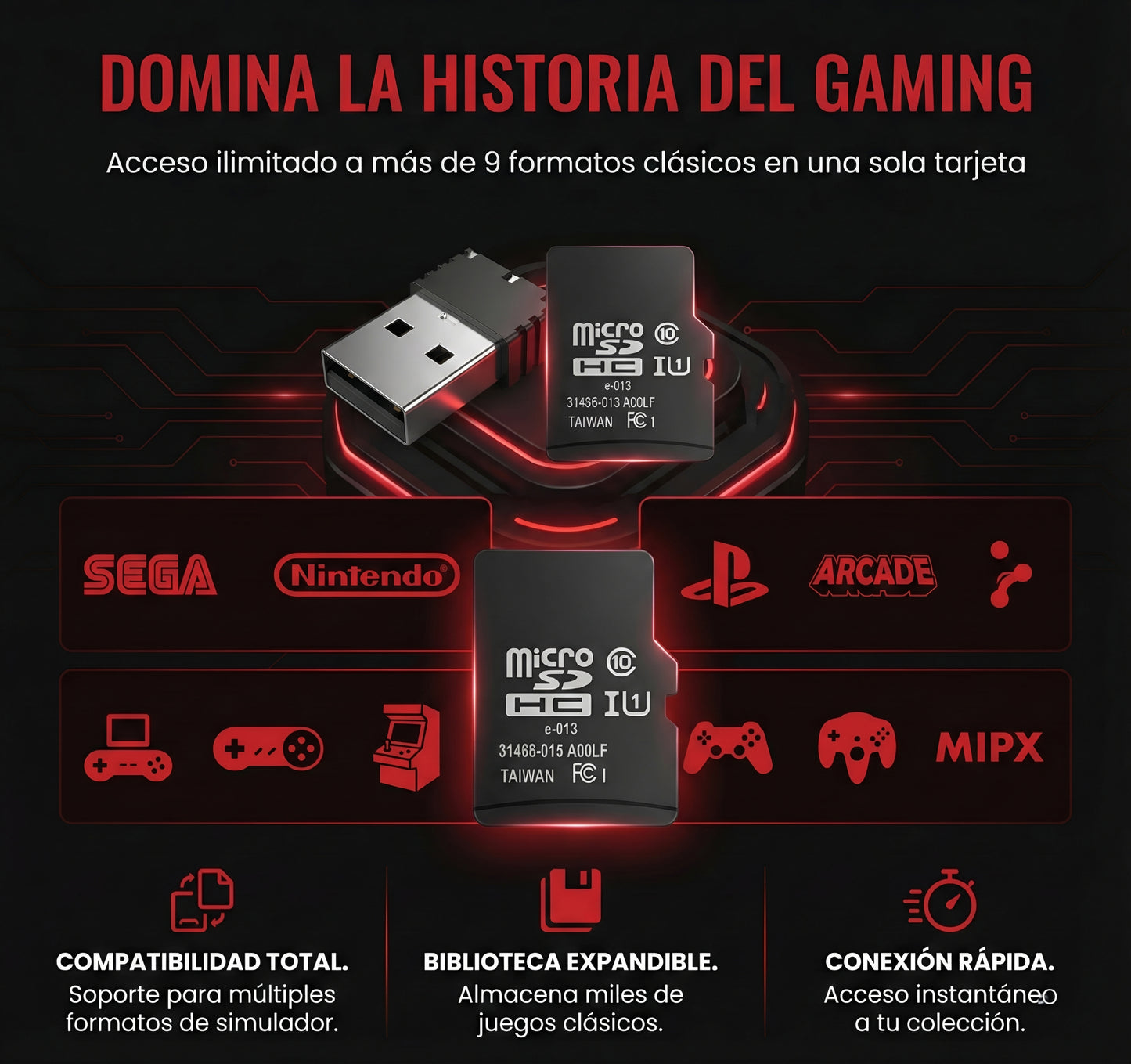 Consola de Video Juegos Arcade 90s ™